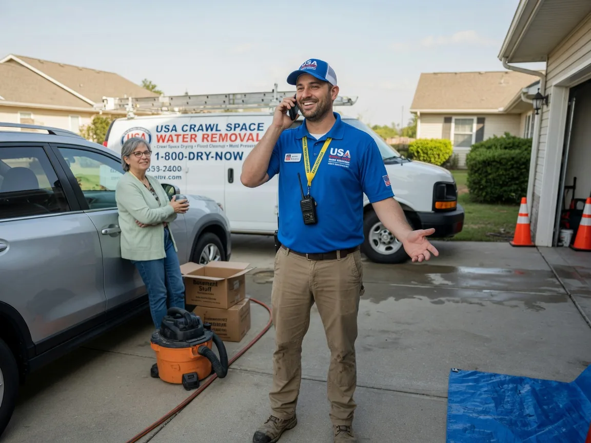 Crawl Space Water Removal Benedict, KS FAQs